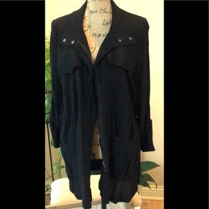 Love Tree Black Lightweight Jacket